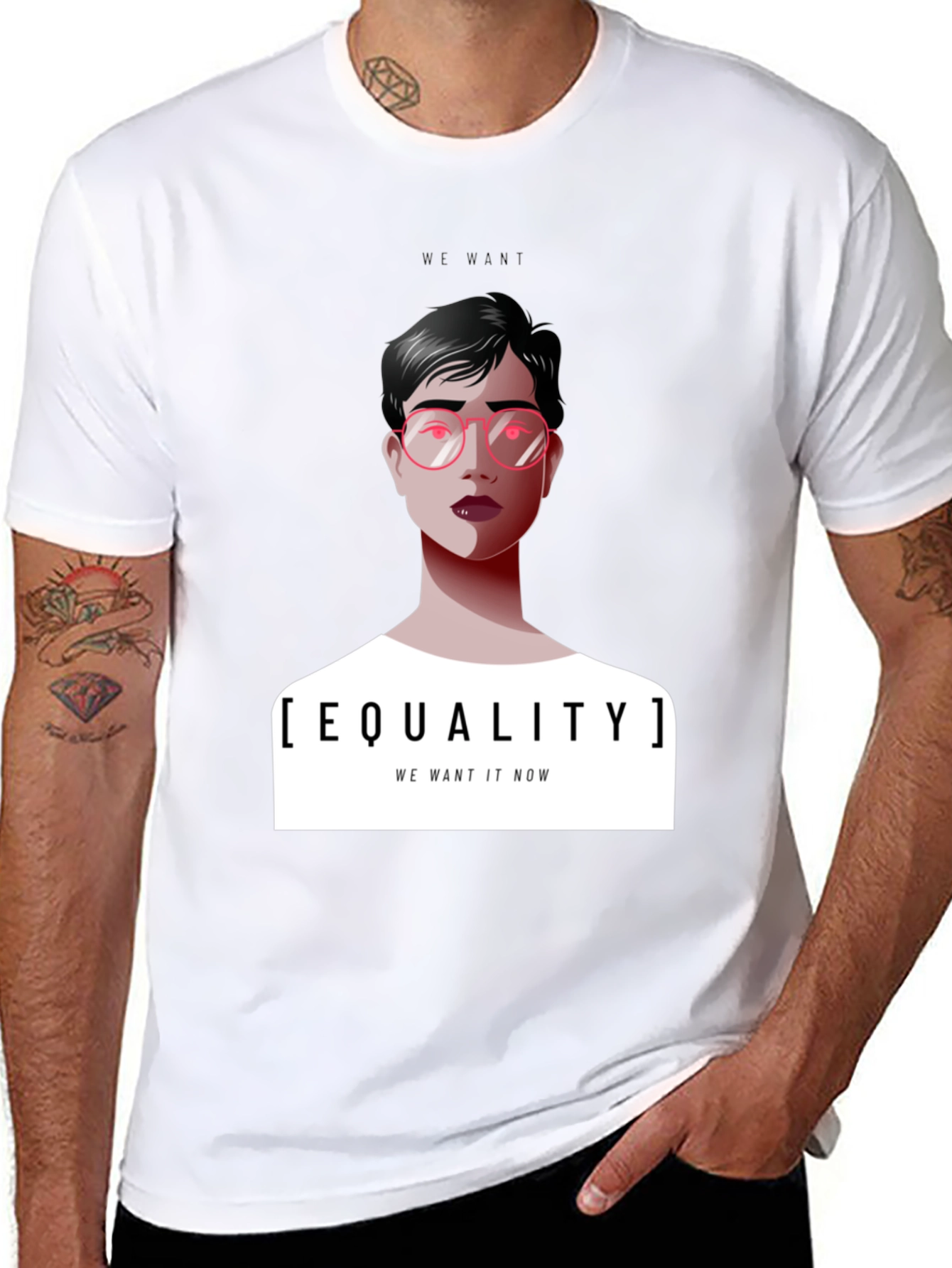 Equality T-Shirt - We Want It Now Graphic Tee