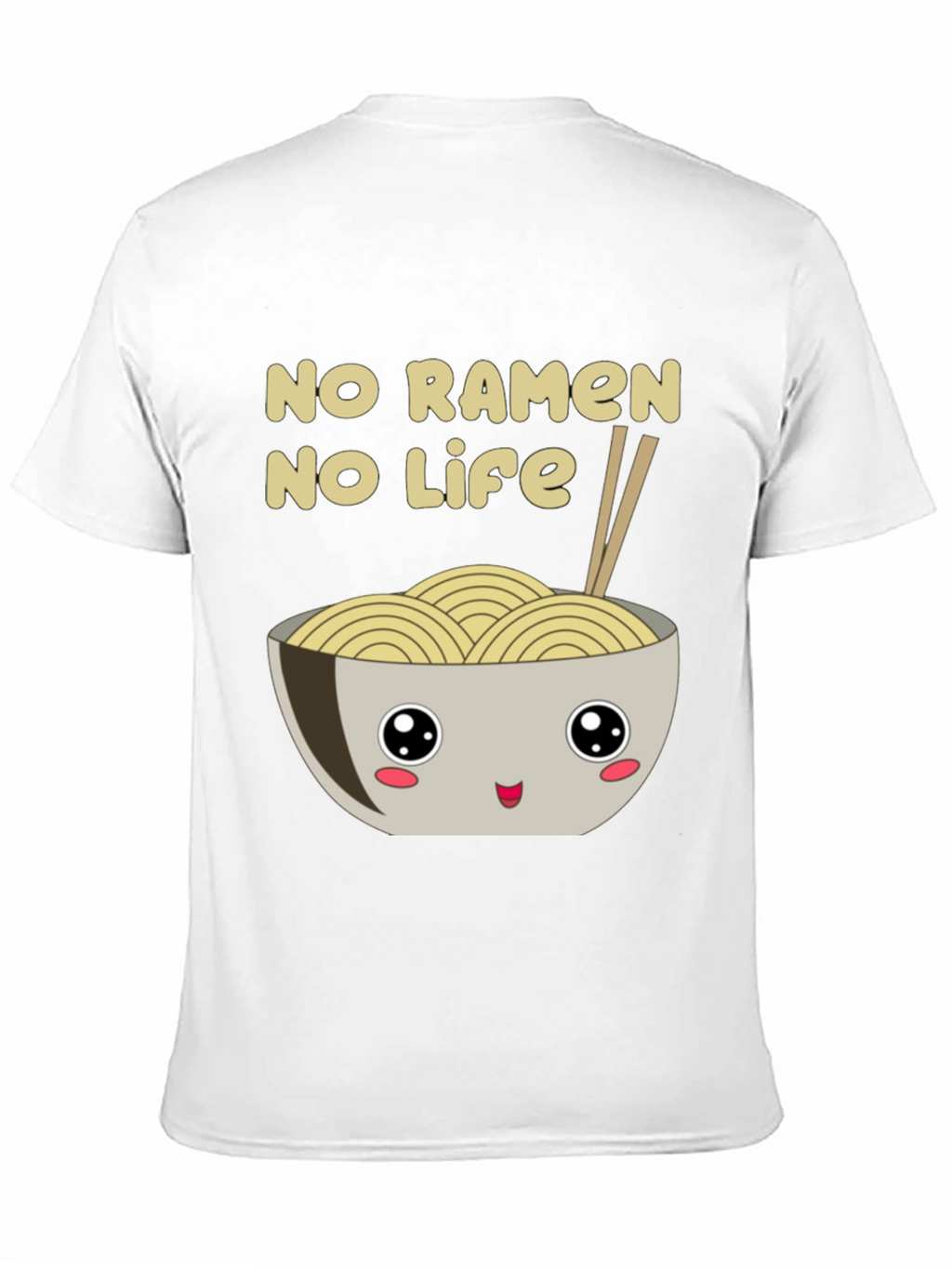 No Ramen No Life Graphic T-Shirt