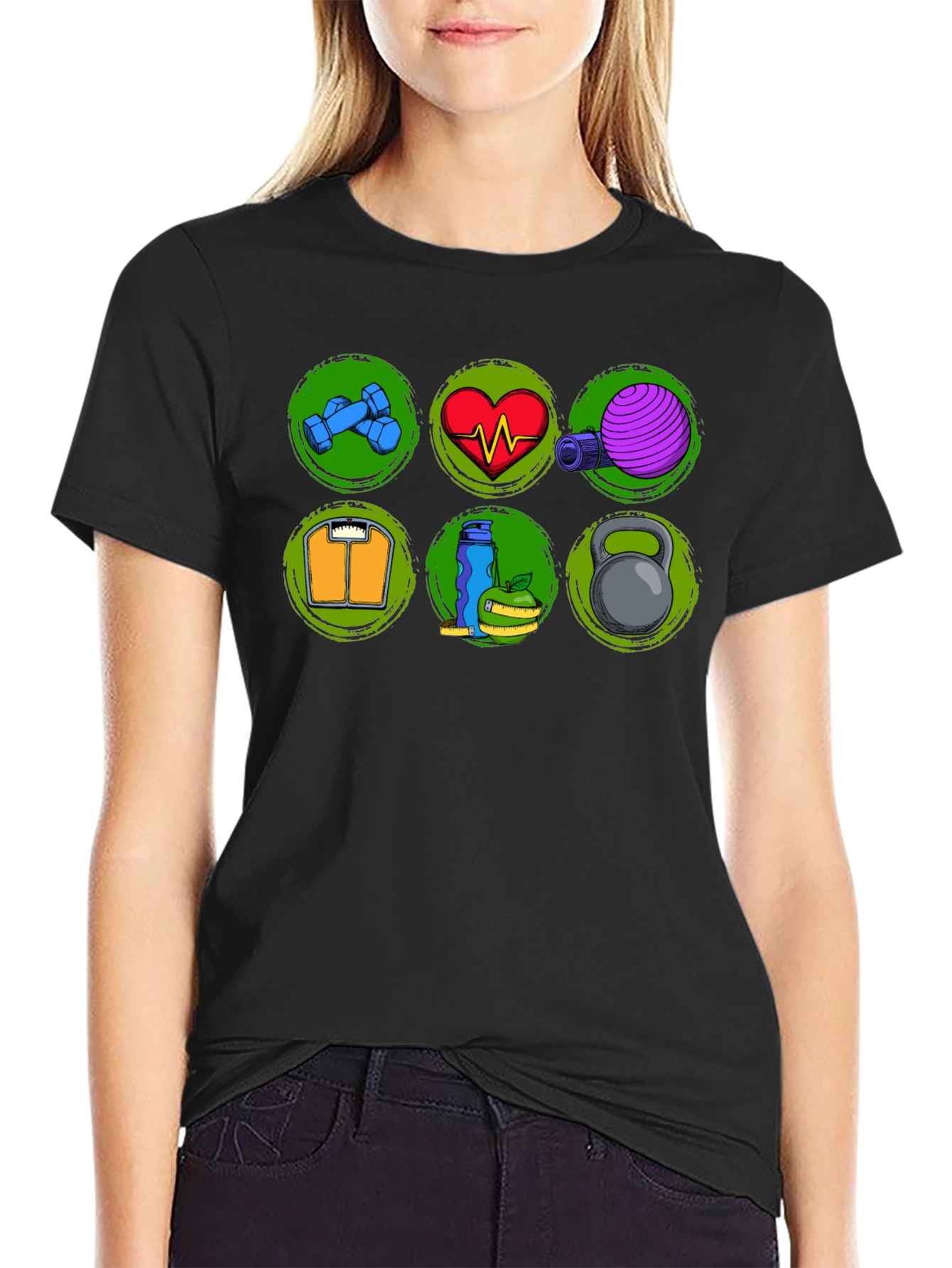 Fitness Graphic T-Shirt: Workout Motivation