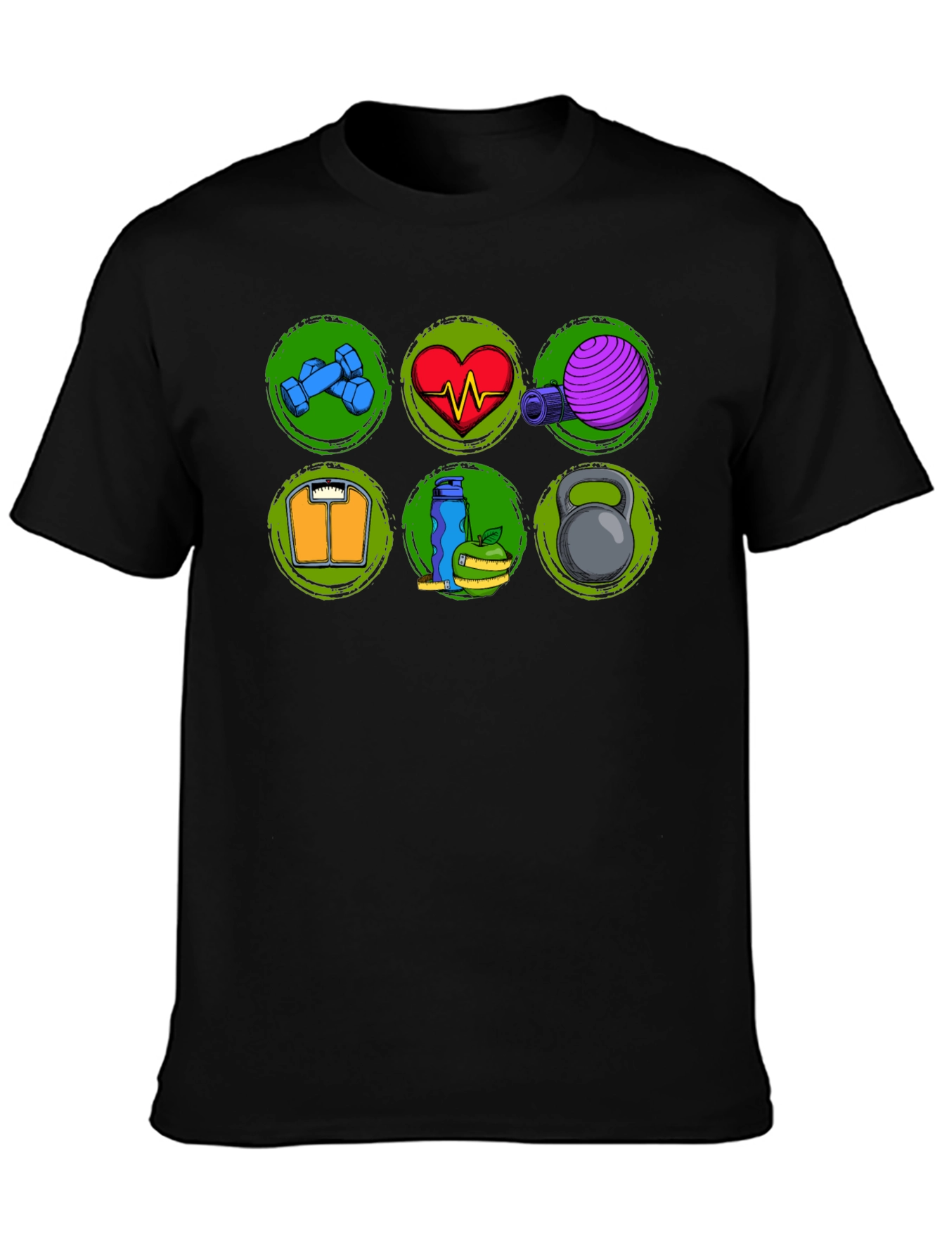 Fitness Graphic T-Shirt: Workout Motivation