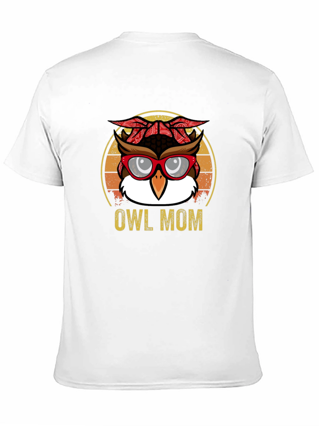Owl Mom Graphic T-Shirt