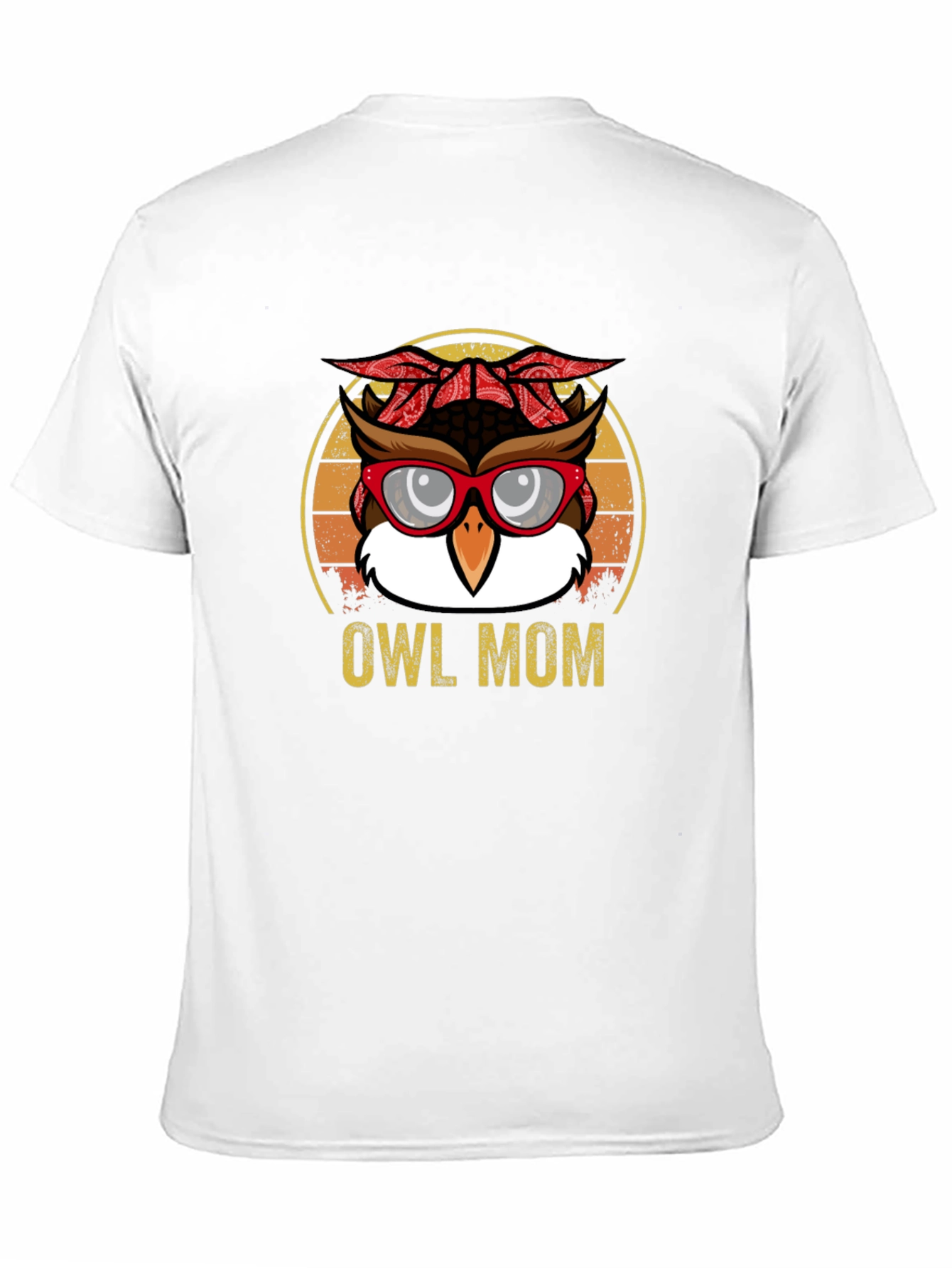 Owl Mom Graphic T-Shirt