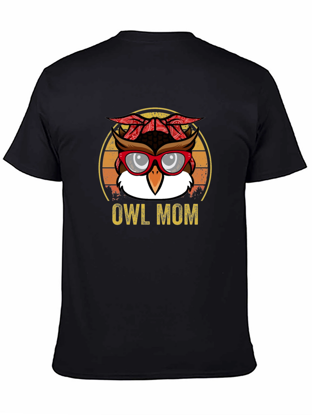 Owl Mom Graphic T-Shirt