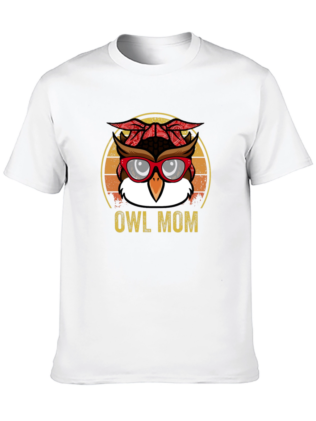 Owl Mom Graphic T-Shirt