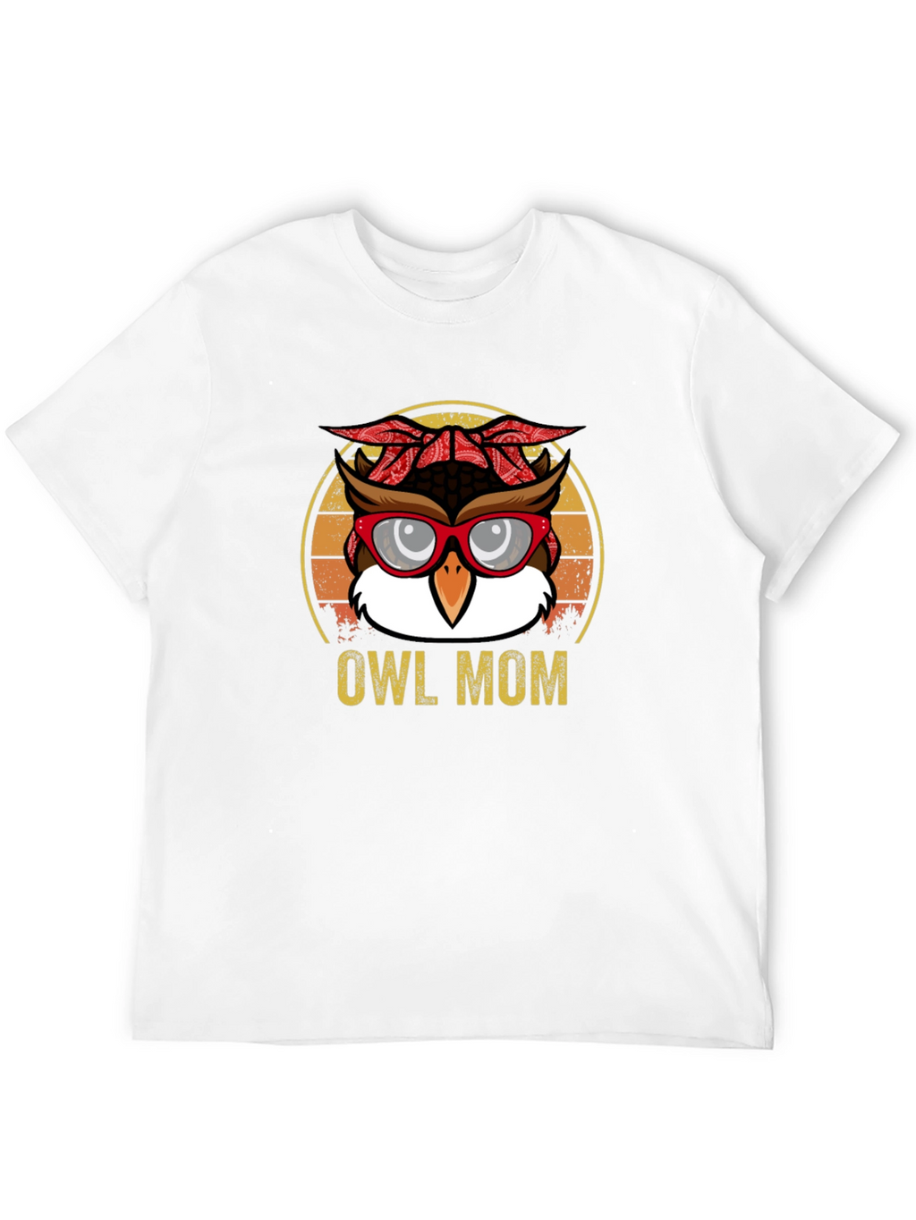 Owl Mom Graphic T-Shirt