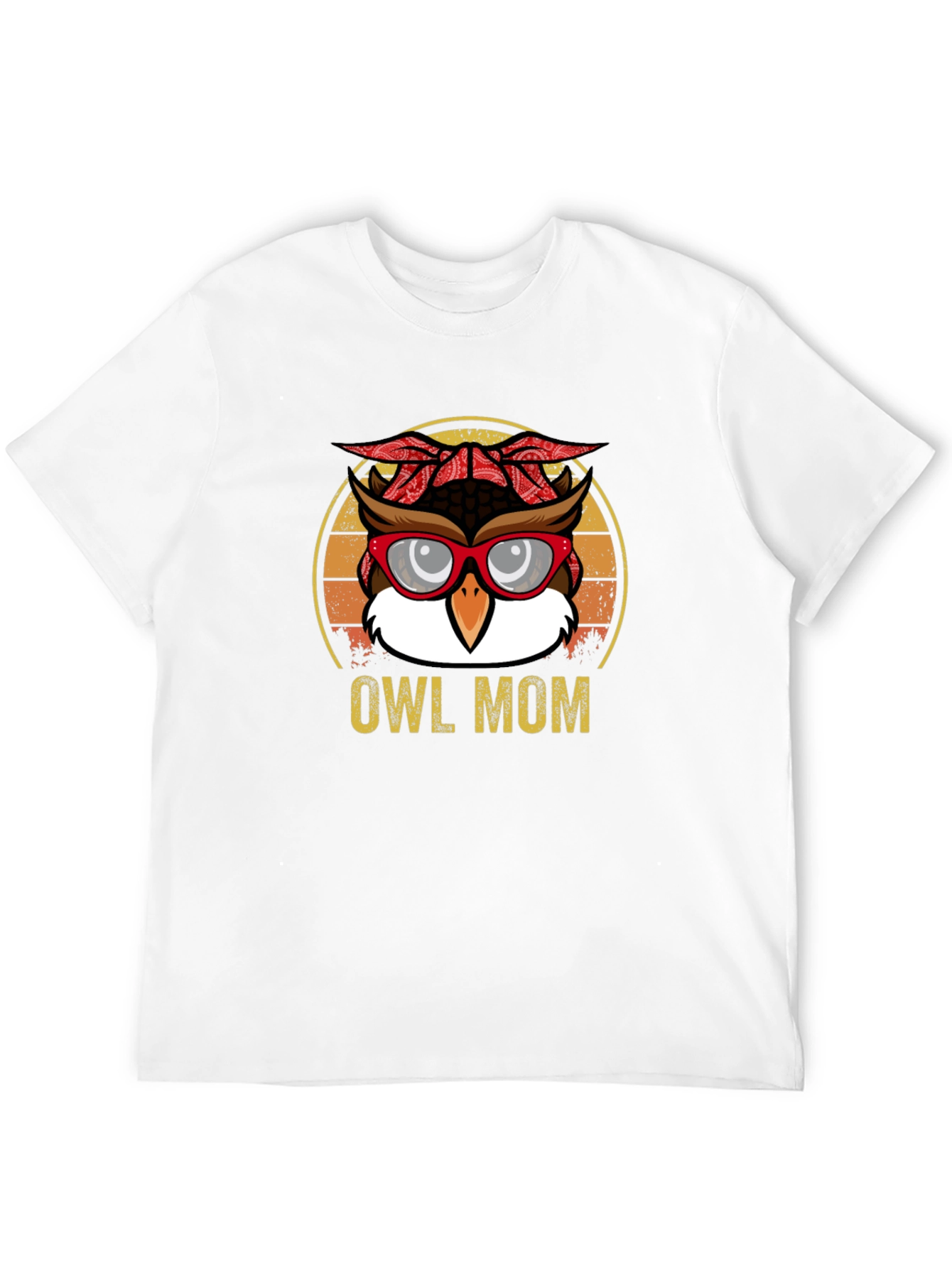 Owl Mom Graphic T-Shirt
