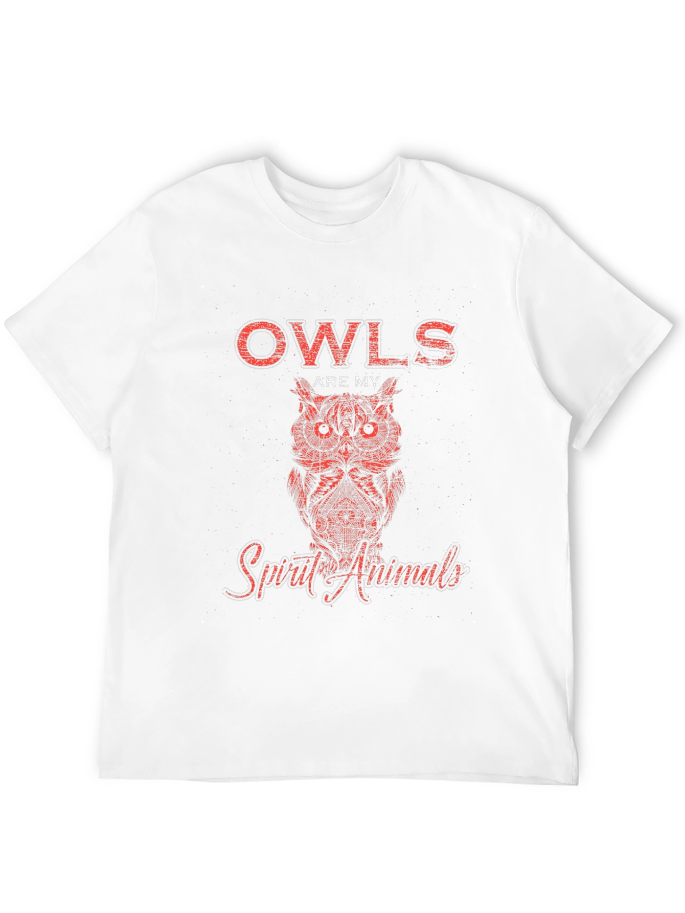Owls Are My Spirit Animal Graphic Tee