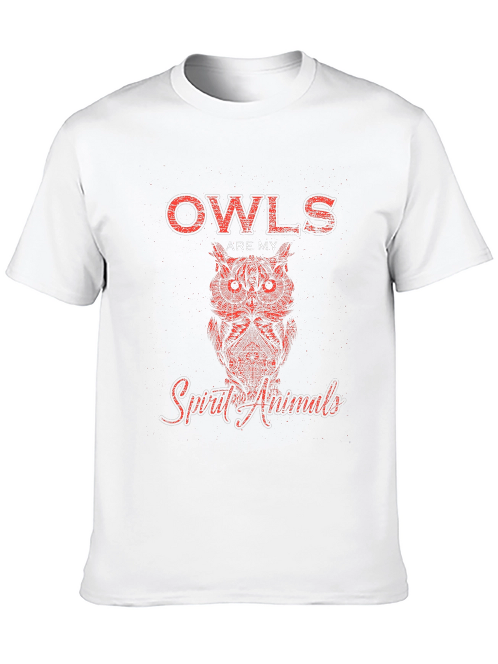 Owls Are My Spirit Animal Graphic Tee