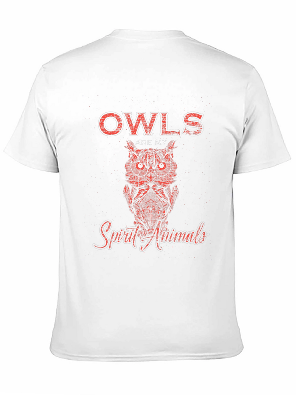 Owls Are My Spirit Animal Graphic Tee