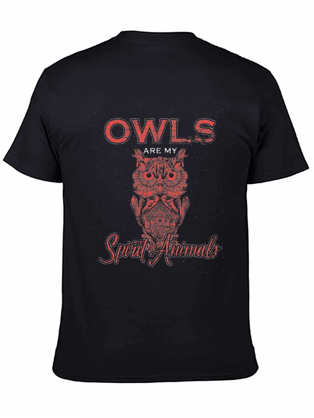 Owls Are My Spirit Animal Graphic Tee