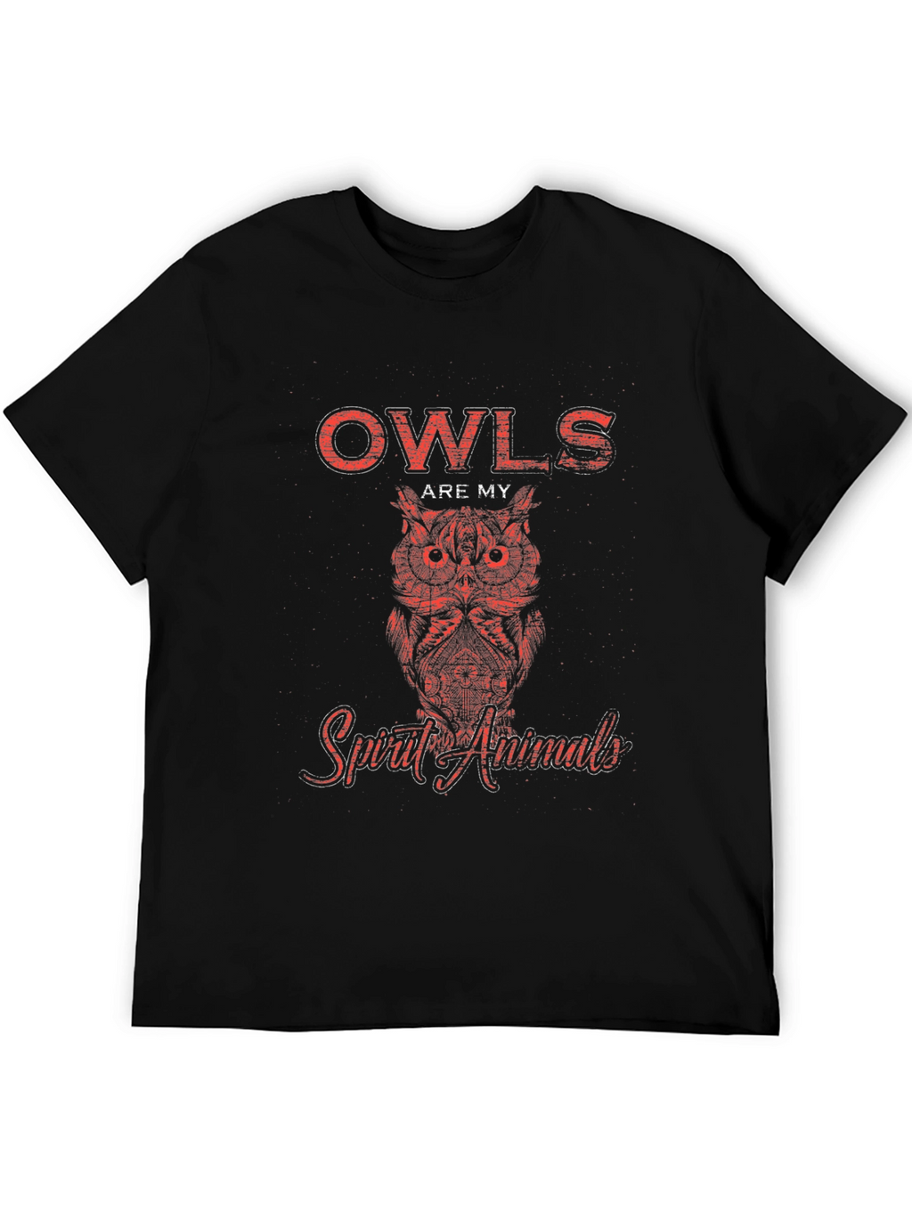 Owls Are My Spirit Animal Graphic Tee