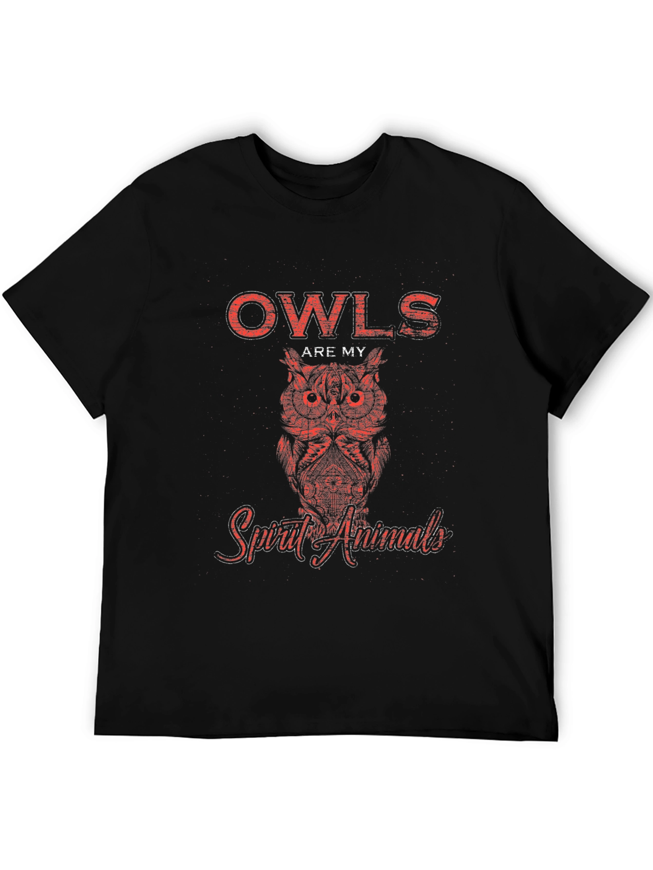 Owls Are My Spirit Animal Graphic Tee