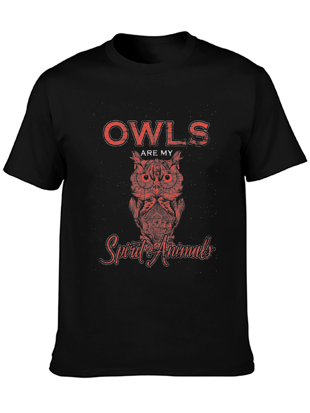 Owls Are My Spirit Animal Graphic Tee