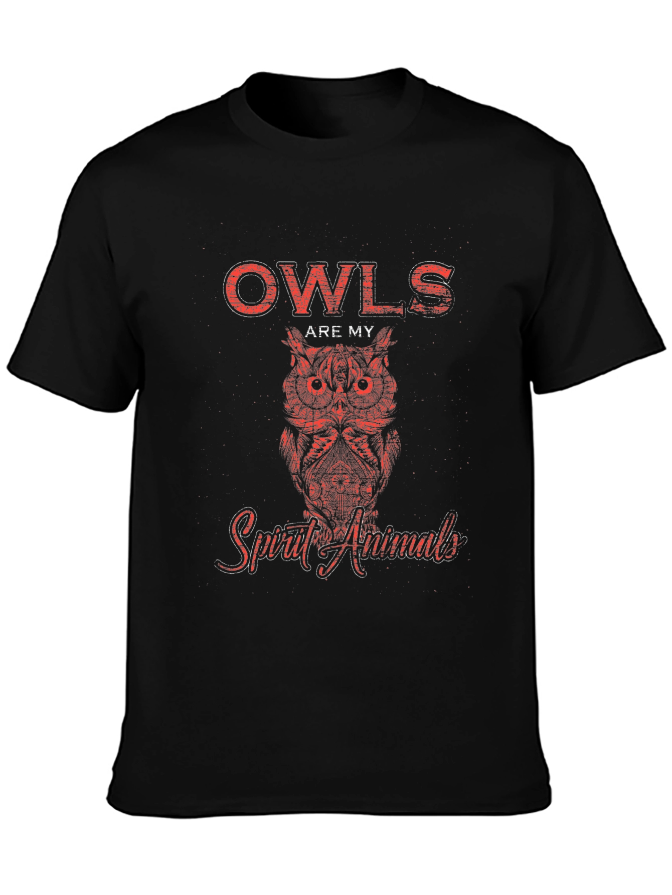 Owls Are My Spirit Animal Graphic Tee