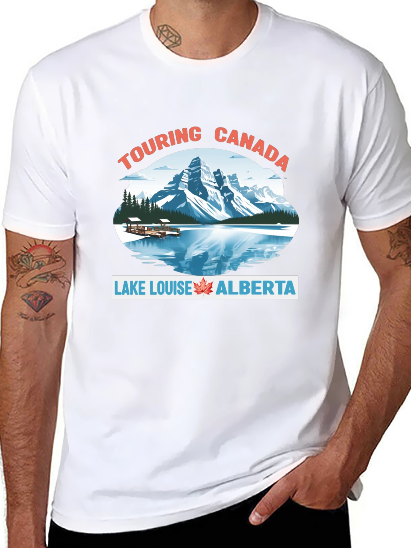 Touring Canada Lake Louise Alberta T-Shirt