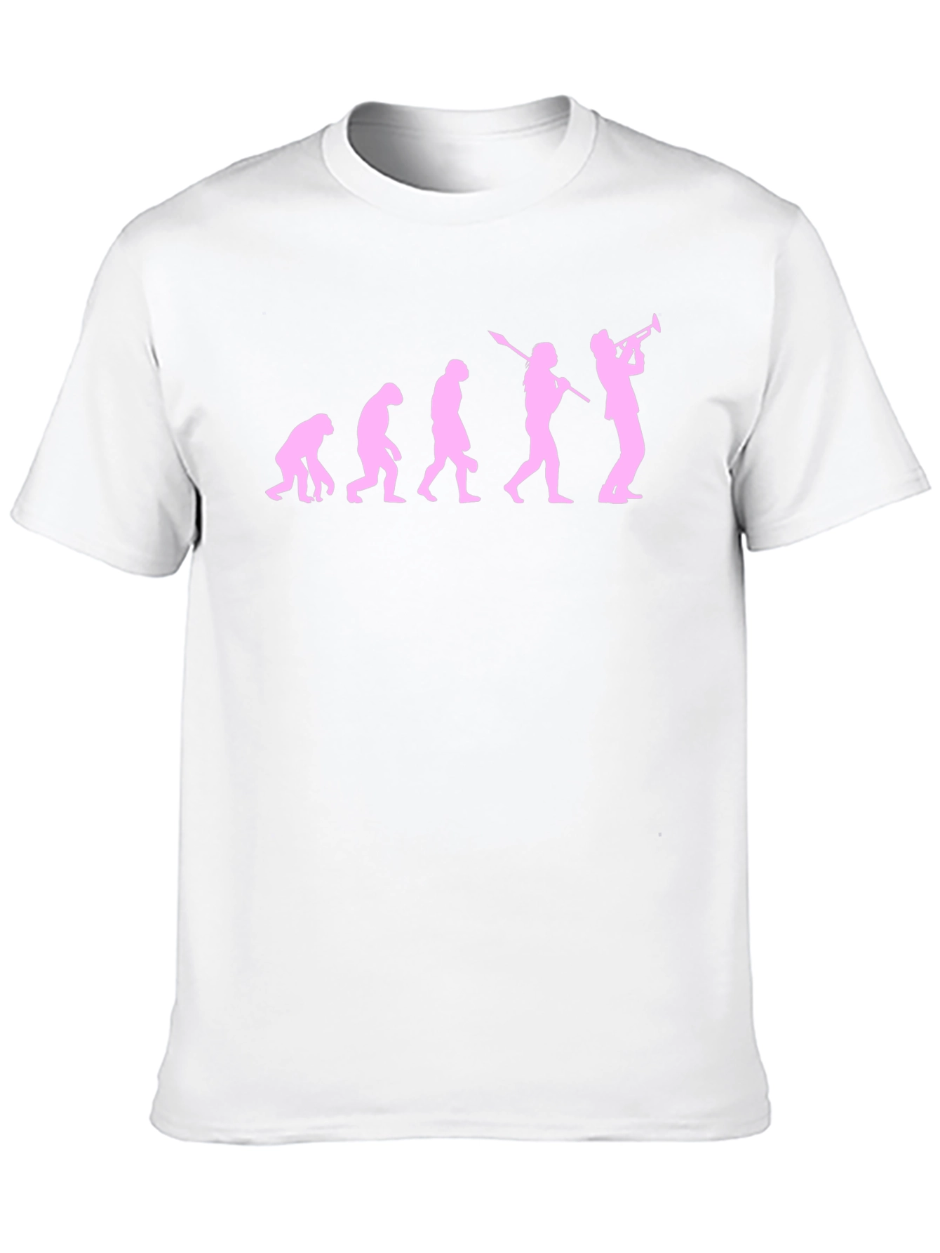 Evolution of Trumpet Player T-Shirt
