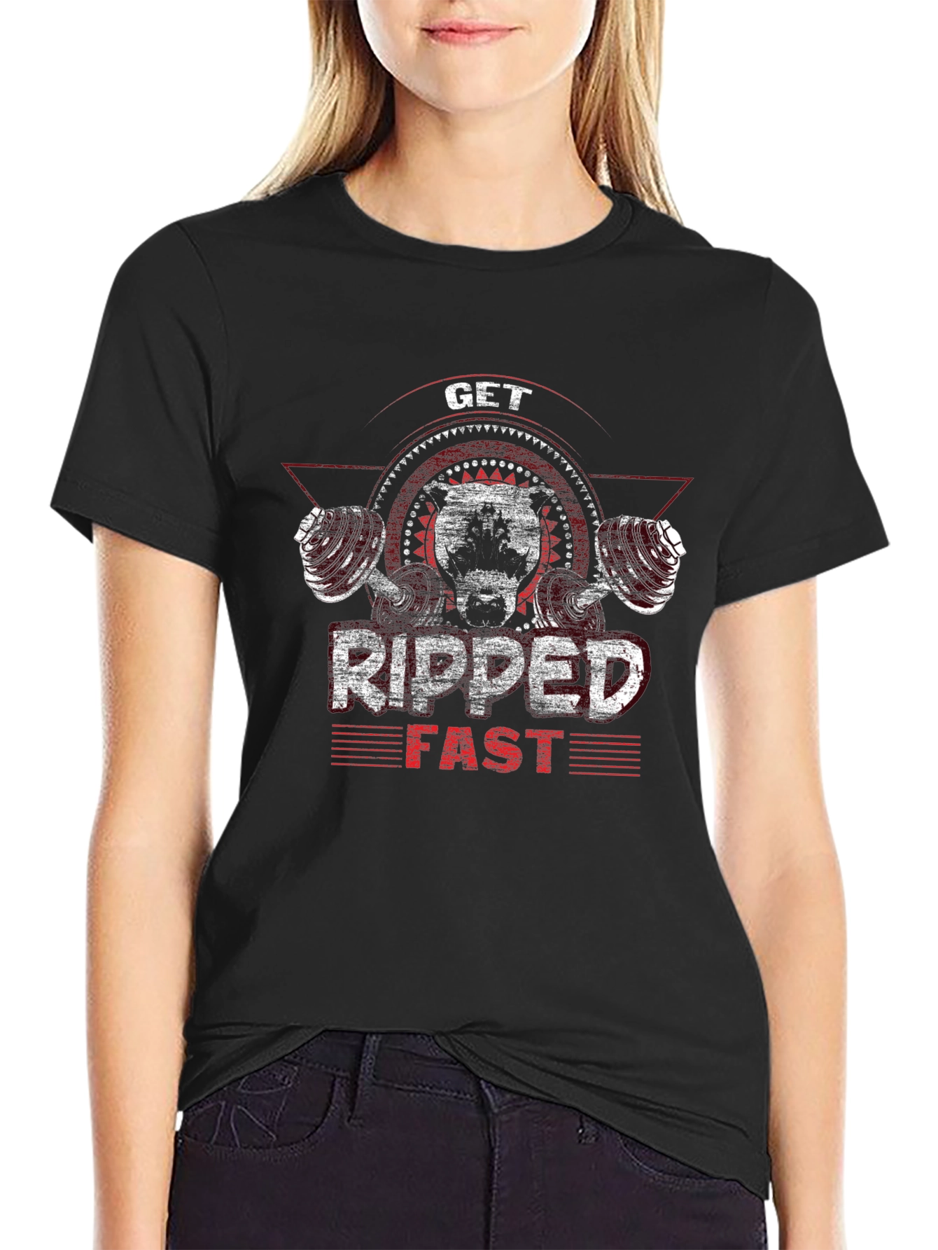 Get Ripped Fast Gym T-Shirt