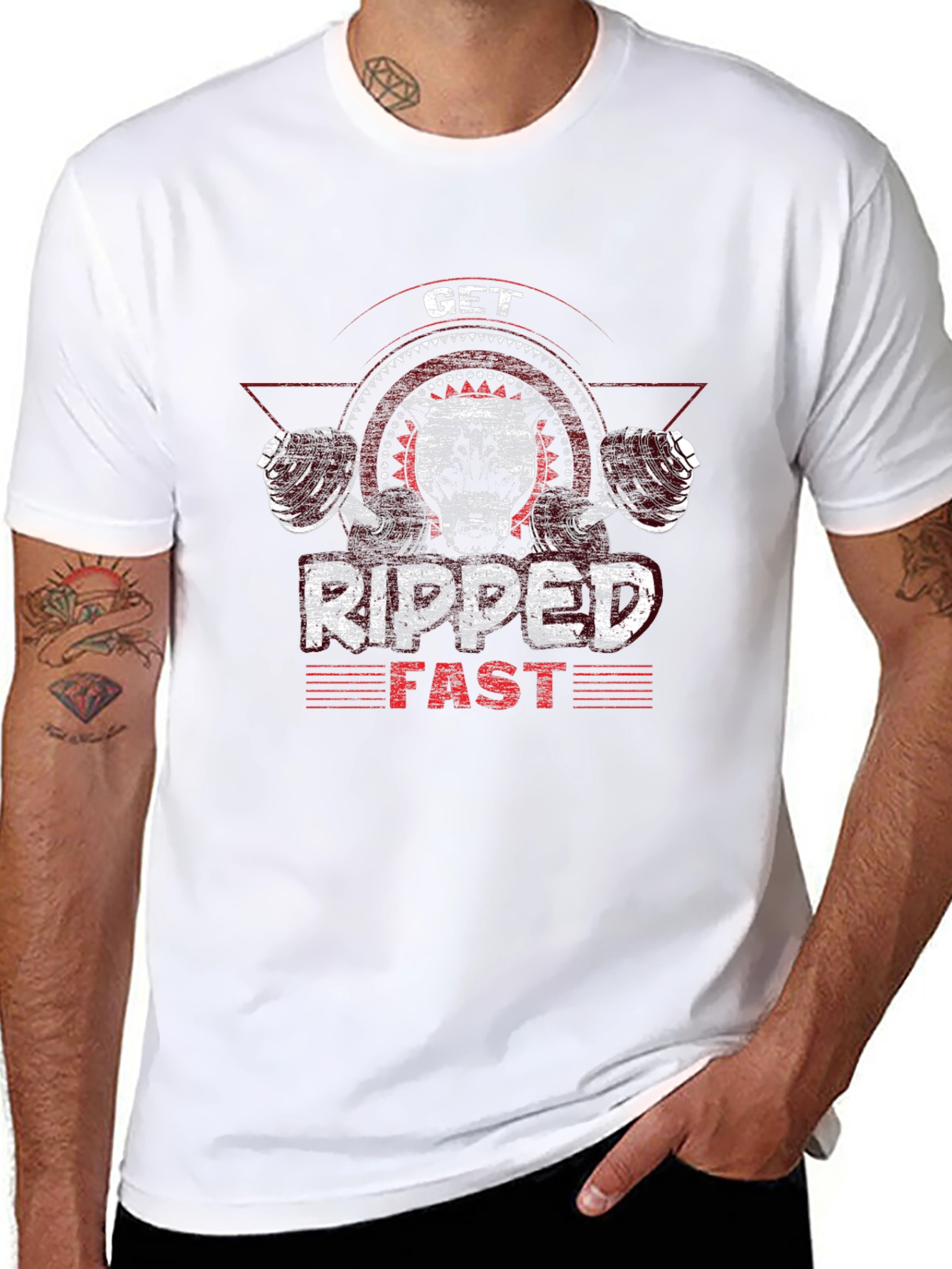 Get Ripped Fast Gym T-Shirt