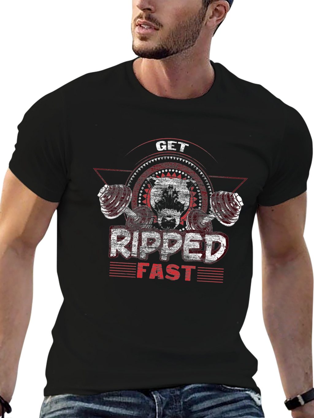 Get Ripped Fast Gym T-Shirt