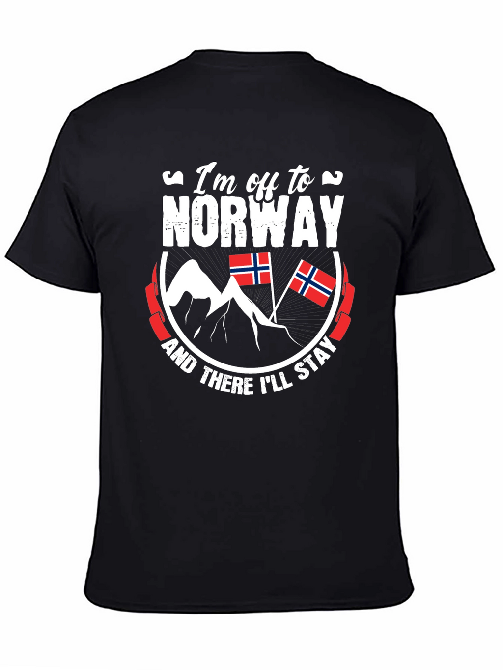 Norway Graphic Tee - Travel T-Shirt