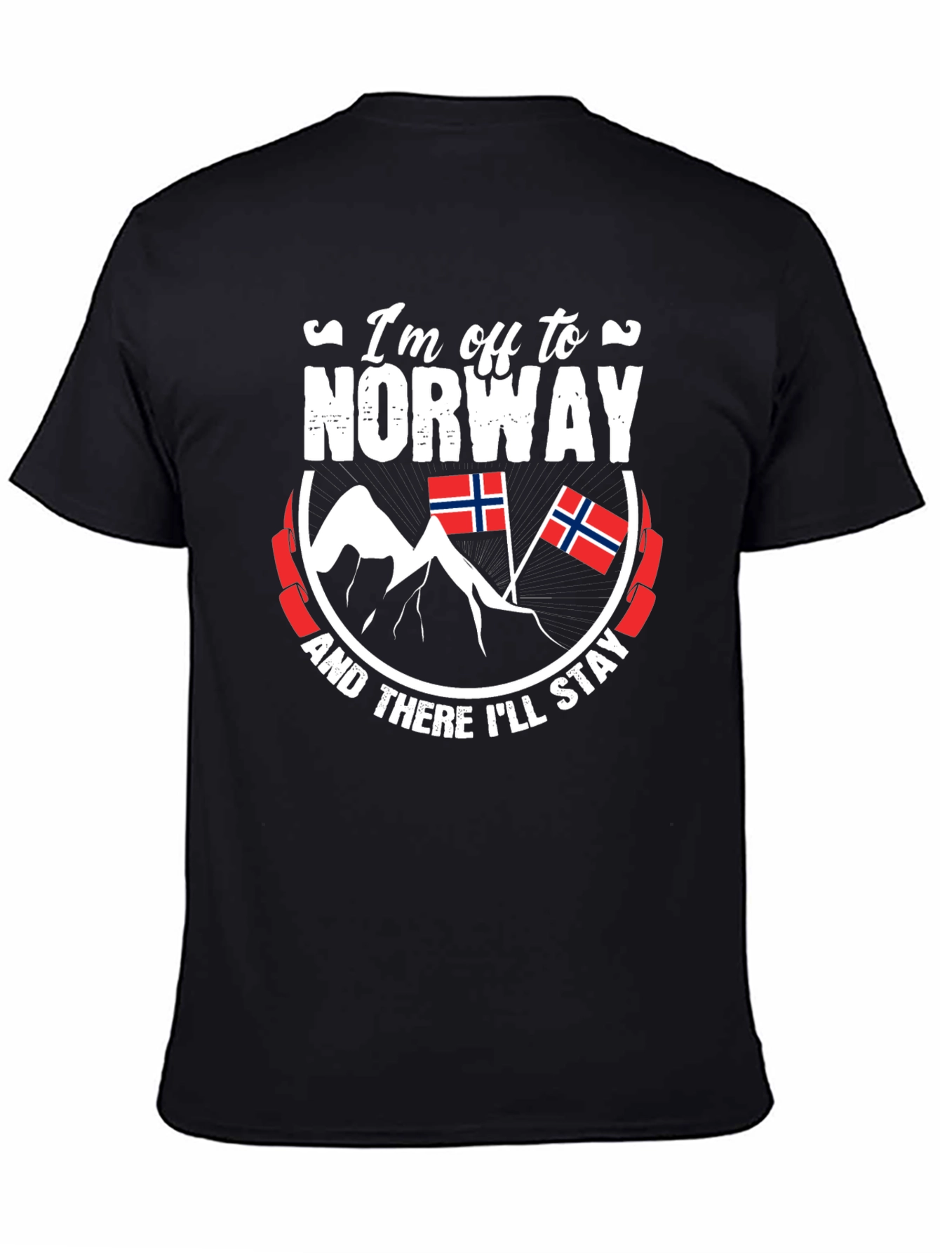Norway Graphic Tee - Travel T-Shirt