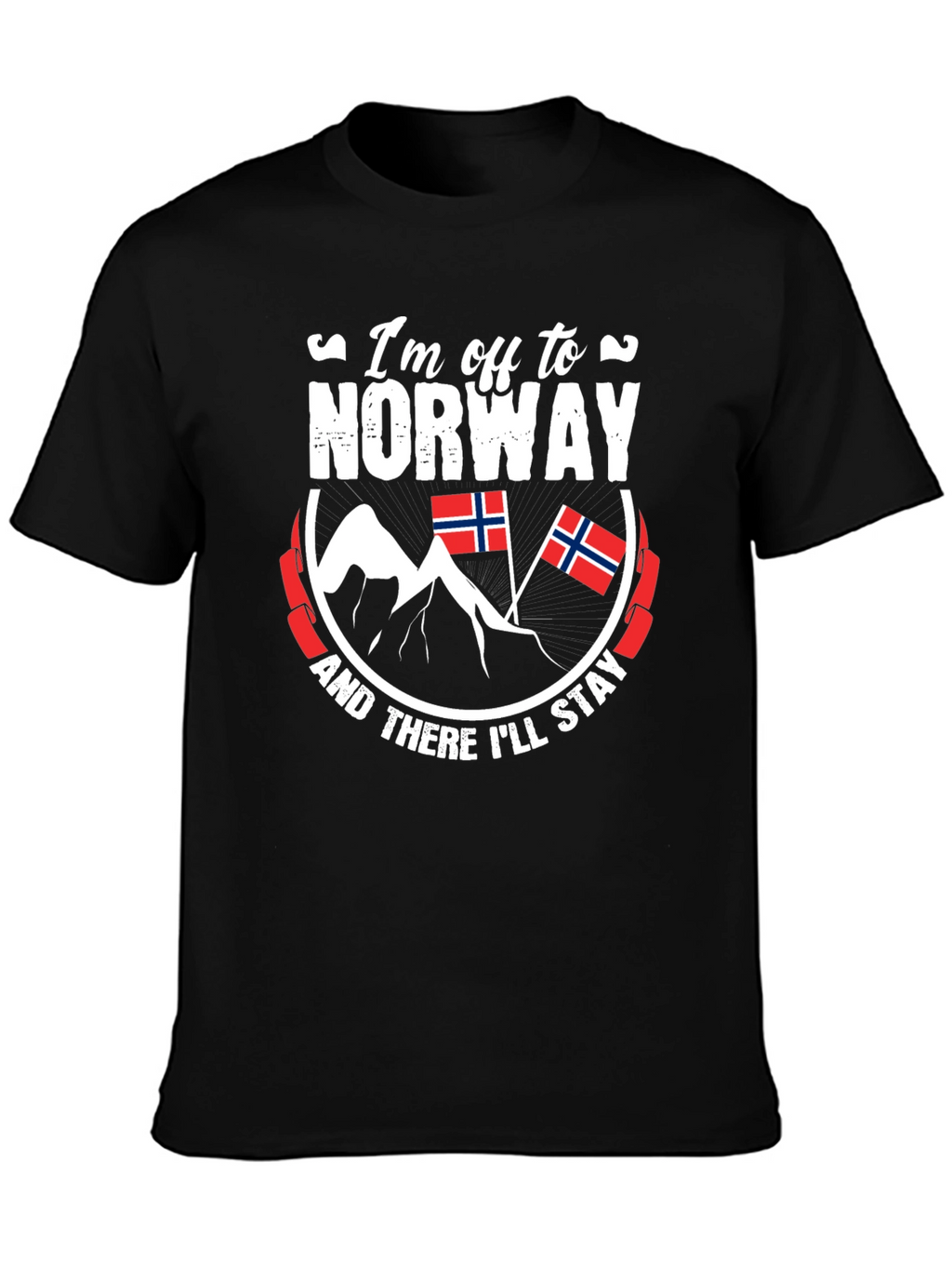 Norway Graphic Tee - Travel T-Shirt
