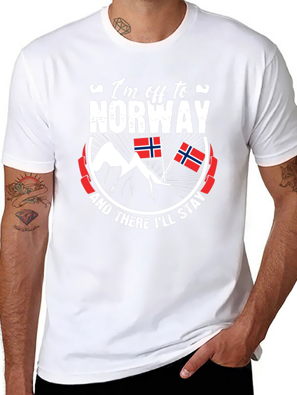 Norway Graphic Tee - Travel T-Shirt