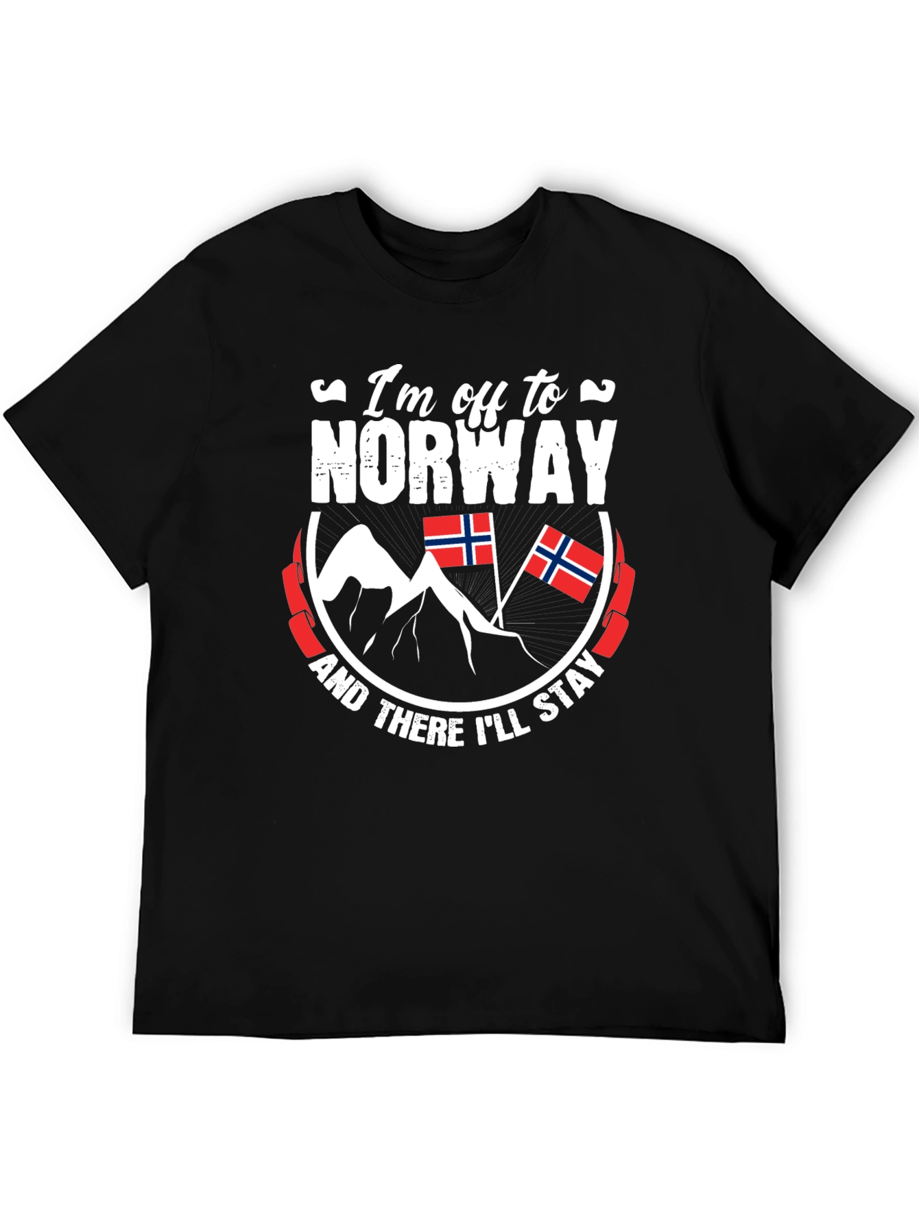Norway Graphic Tee - Travel T-Shirt
