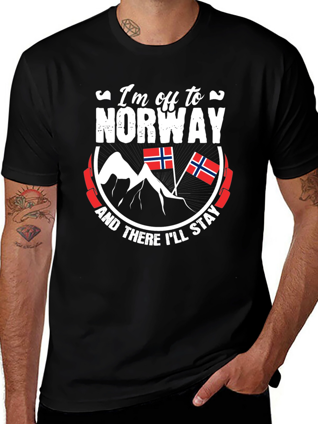 Norway Graphic Tee - Travel T-Shirt