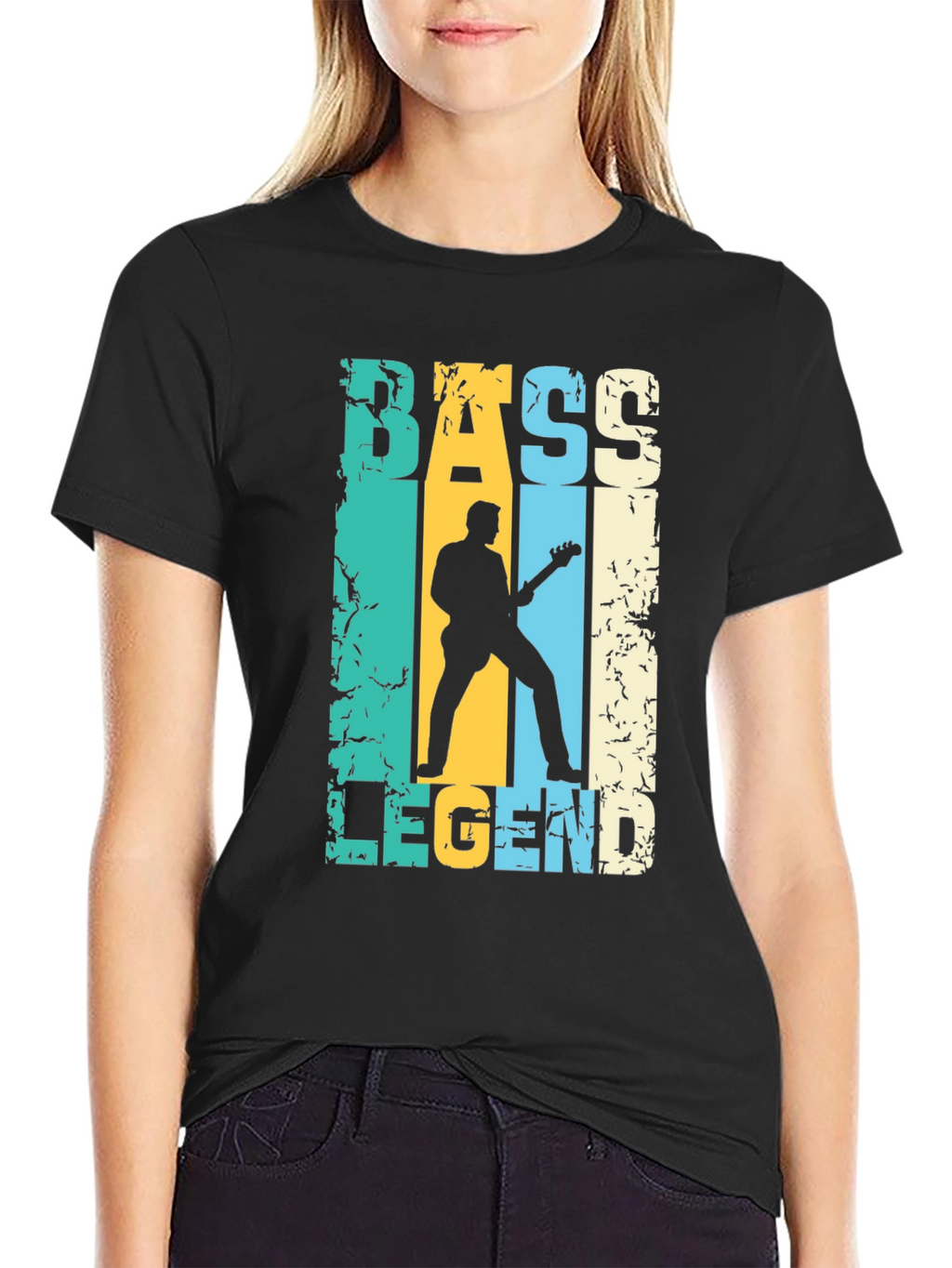 Bass Legend Graphic Tee - Musician T-Shirt