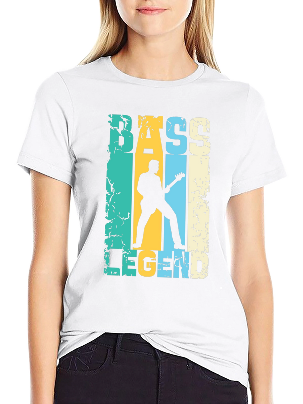 Bass Legend Graphic Tee - Musician T-Shirt