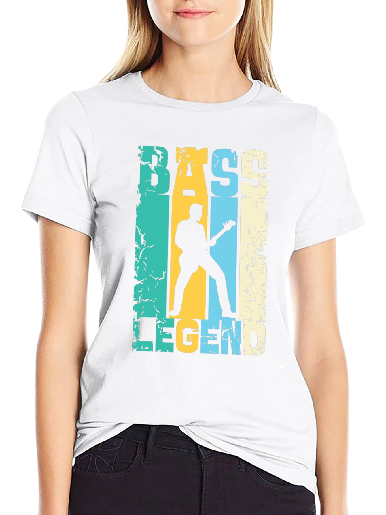 Bass Legend Graphic Tee - Musician T-Shirt