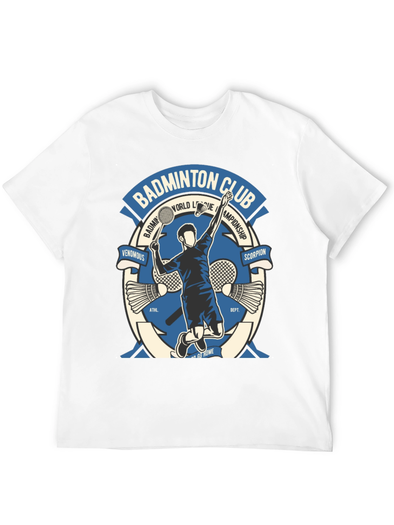 Badminton Club Graphic Tee