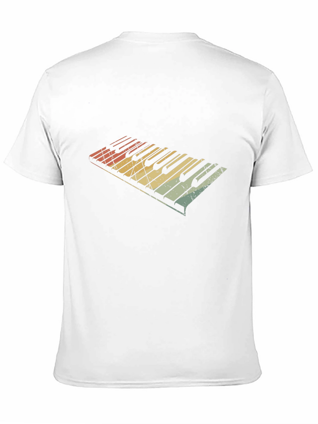 Retro Piano Keys T-Shirt