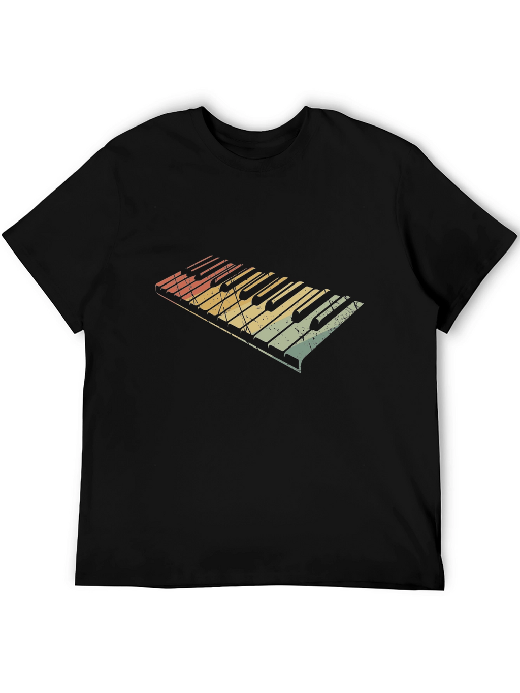 Retro Piano Keys T-Shirt