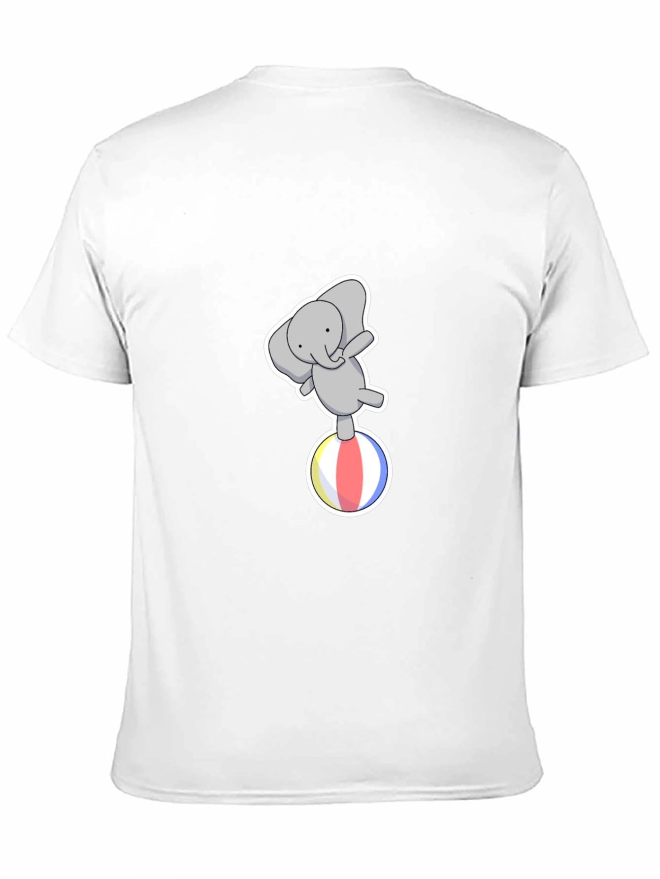 Elephant On Ball Graphic Tee