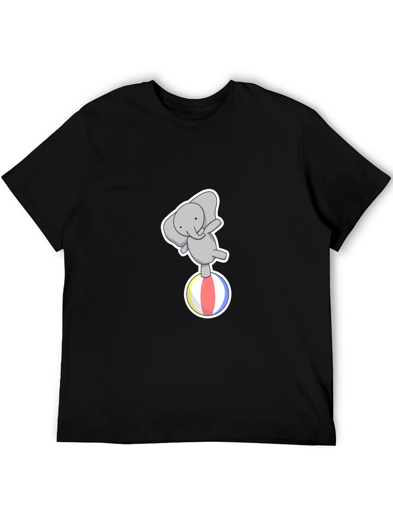 Elephant On Ball Graphic Tee