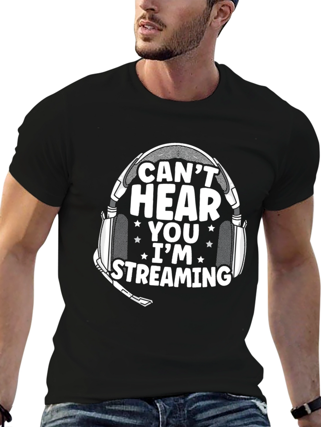 Cant Hear You Im Streaming T-Shirt