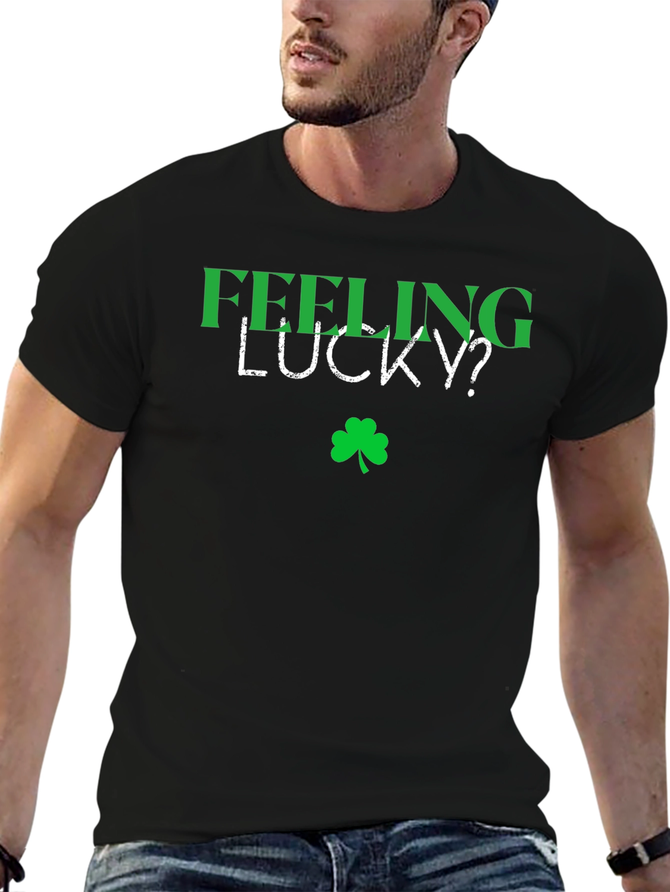 Feeling Lucky? Shamrock Graphic Tee