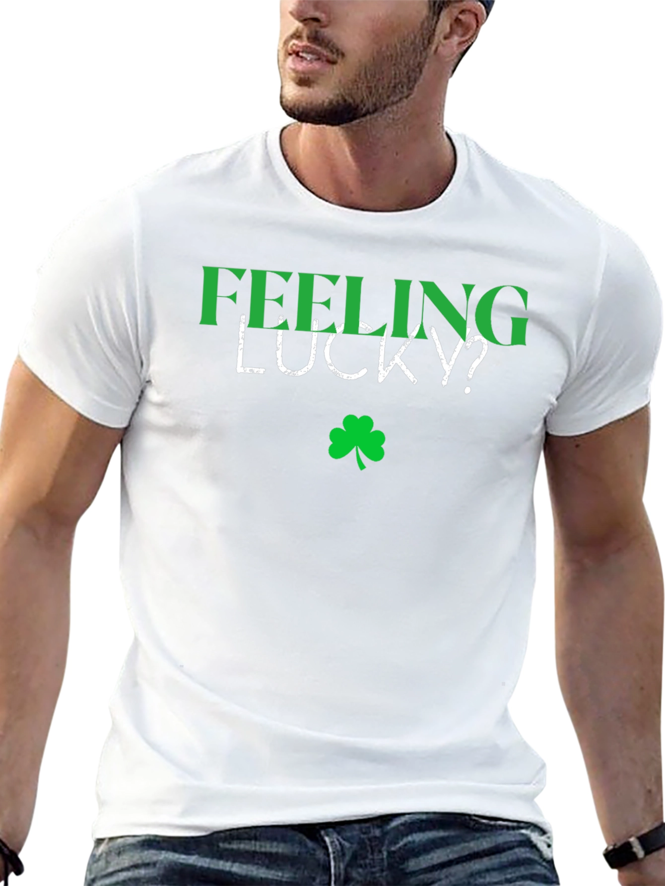 Feeling Lucky? Shamrock Graphic Tee