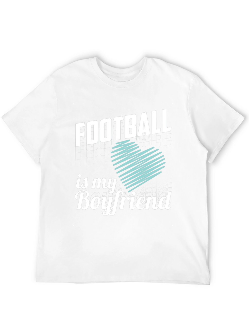 Football Is My Boyfriend Graphic Tee