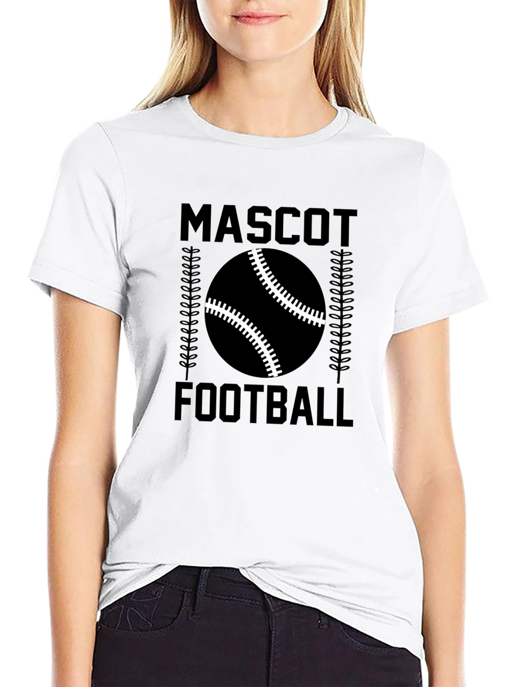 Mascot Football Graphic T-Shirt