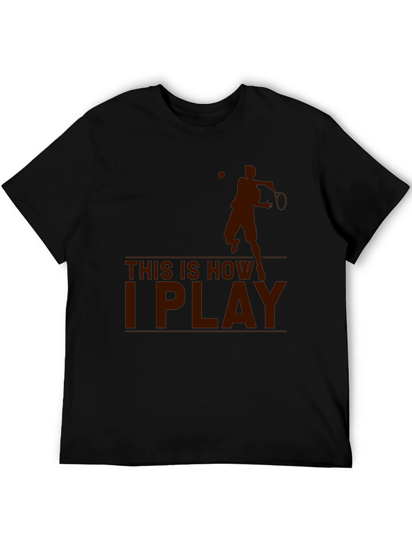 Tennis Player Graphic T-Shirt - This Is How I Play