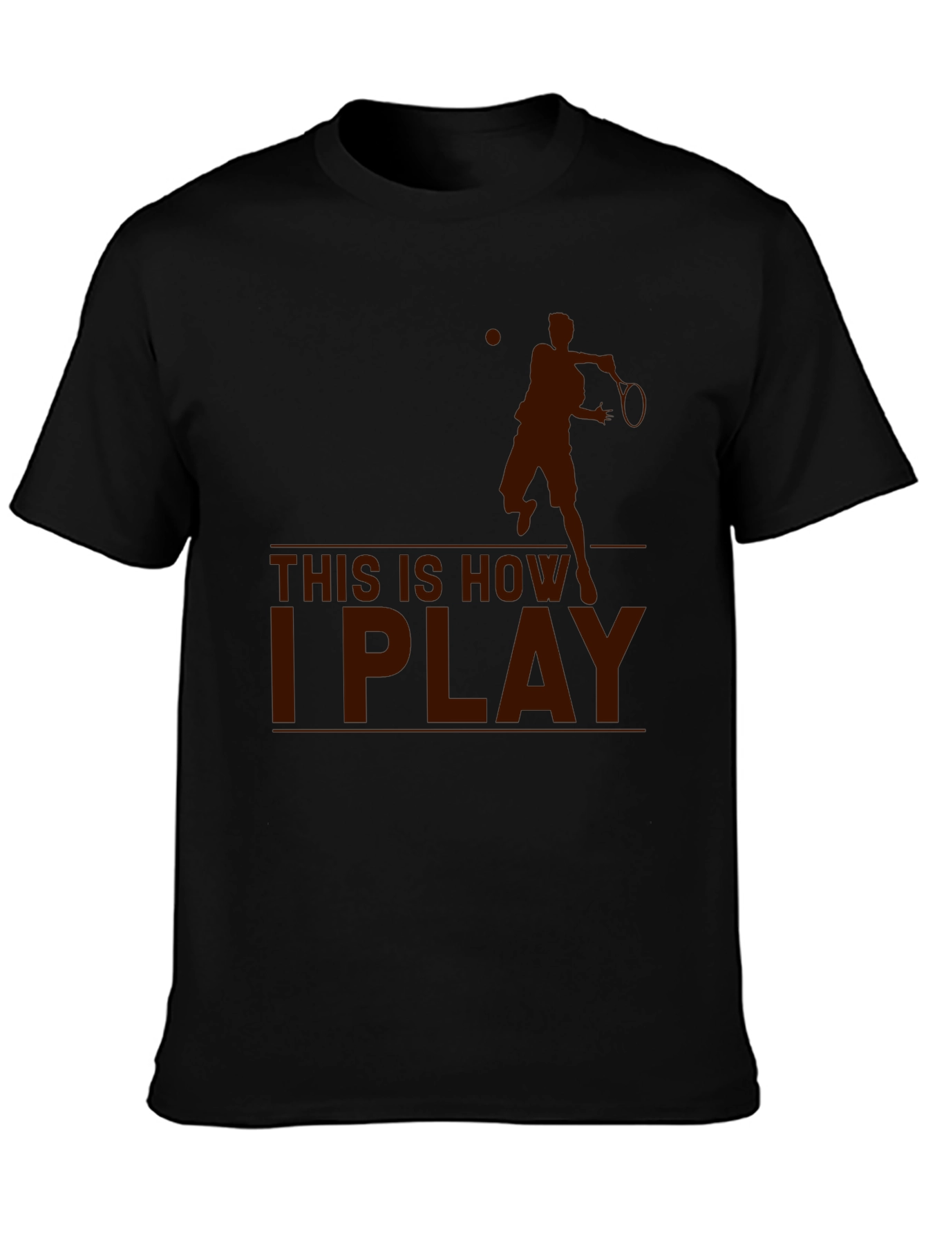 Tennis Player Graphic T-Shirt - This Is How I Play