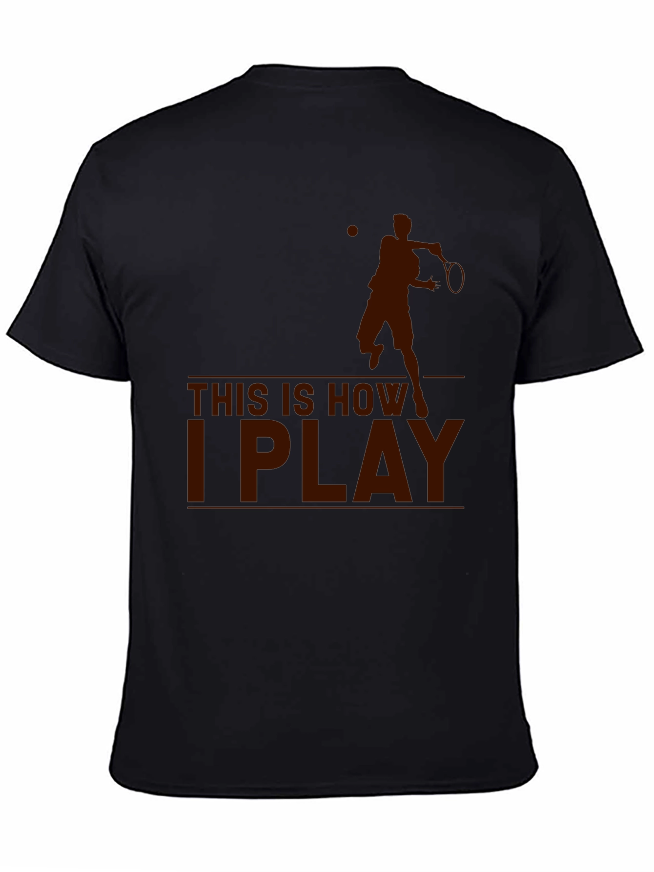 Tennis Player Graphic T-Shirt - This Is How I Play