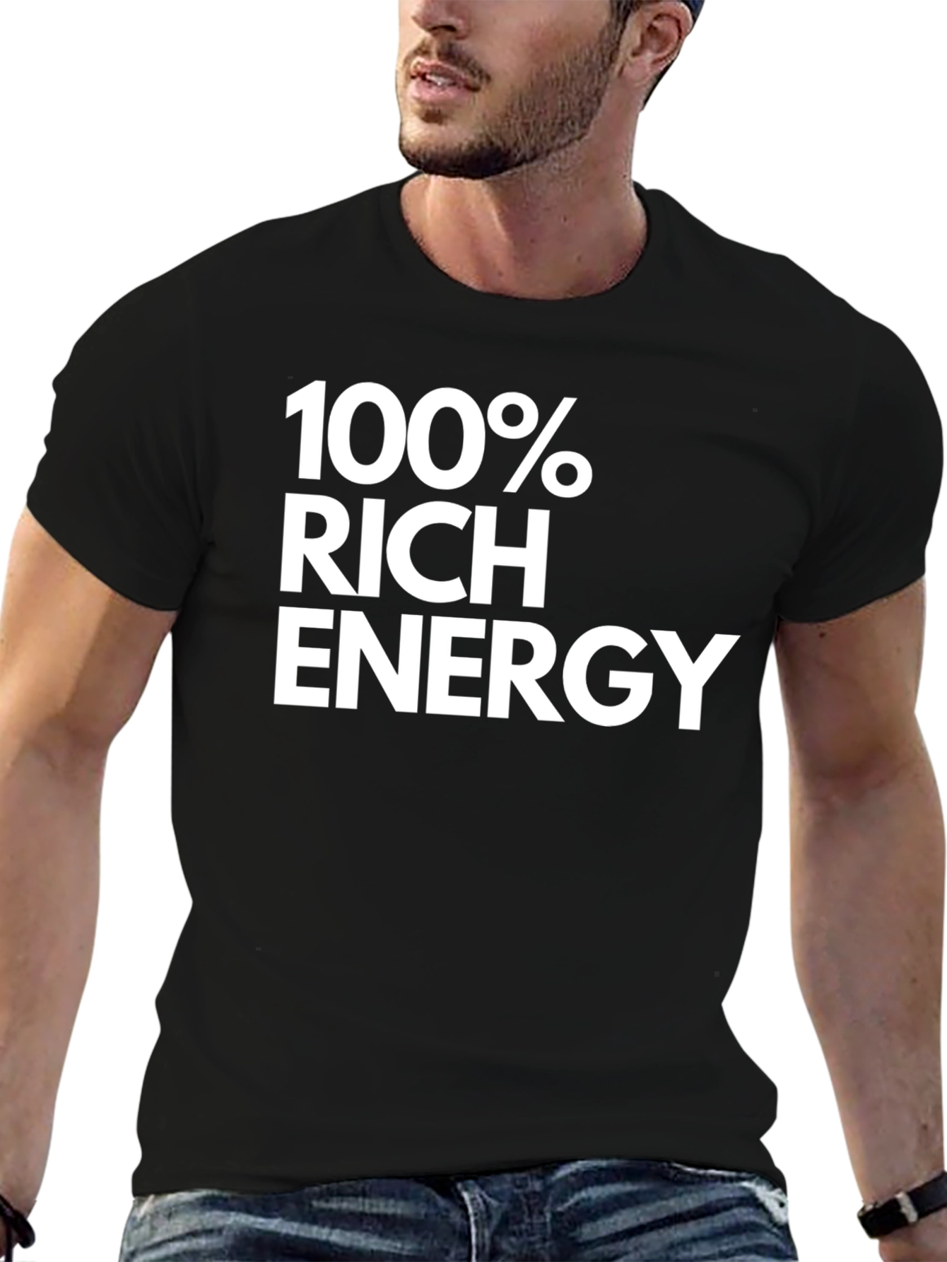 100% Rich Energy Graphic Tee