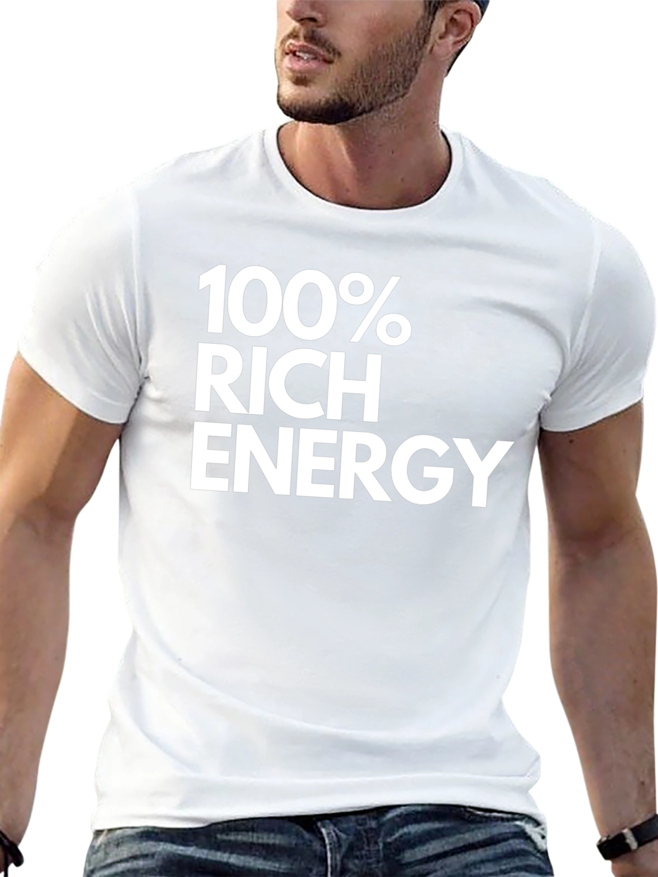 100% Rich Energy Graphic Tee