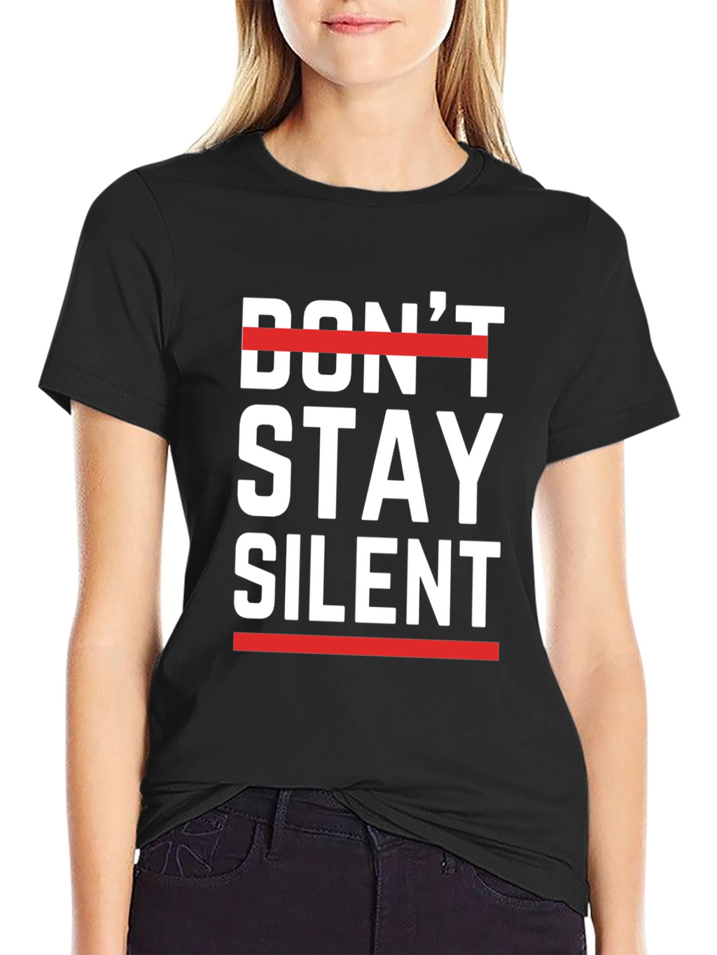 Dont Stay Silent Graphic Tee