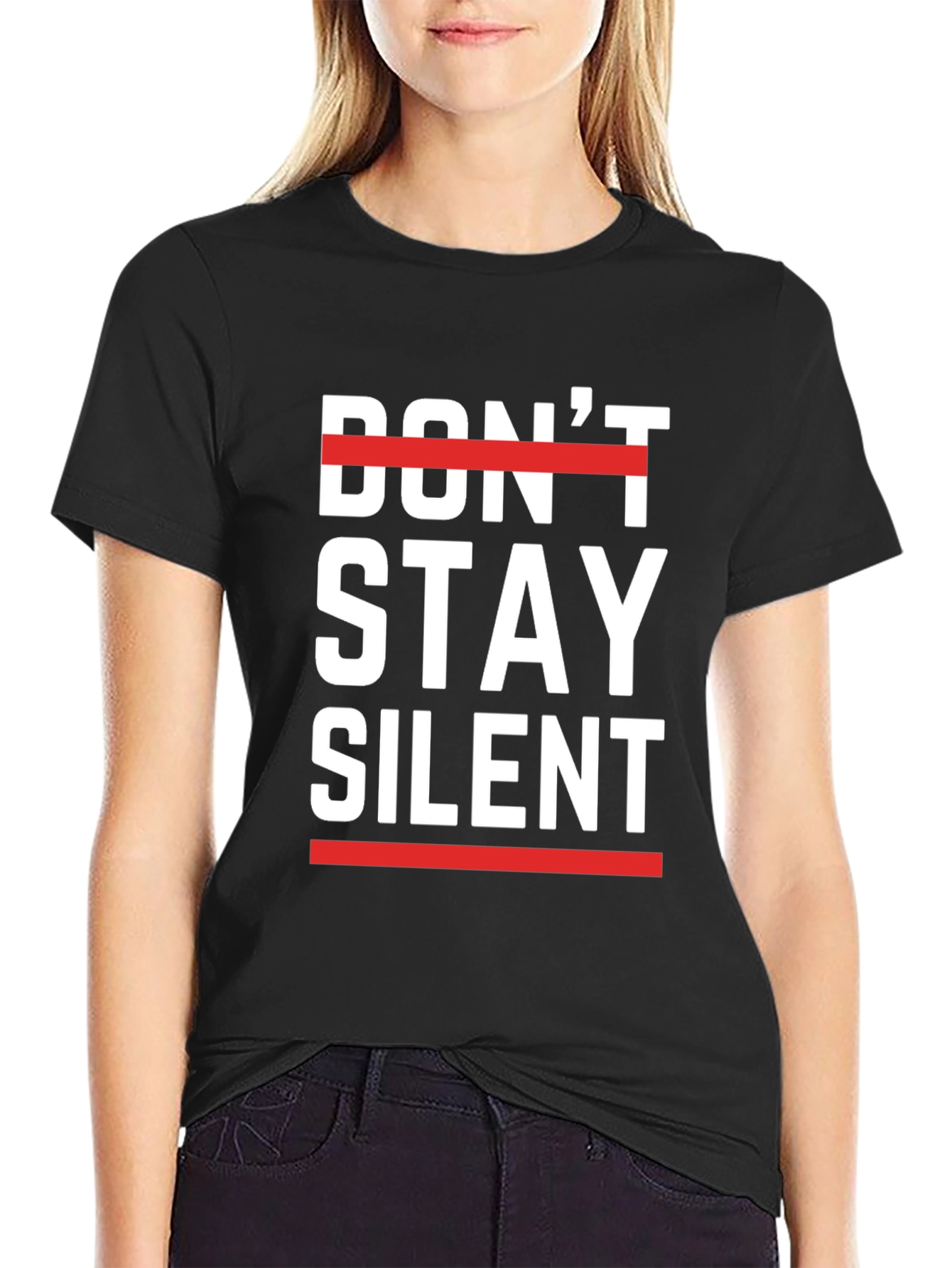 Dont Stay Silent Graphic Tee