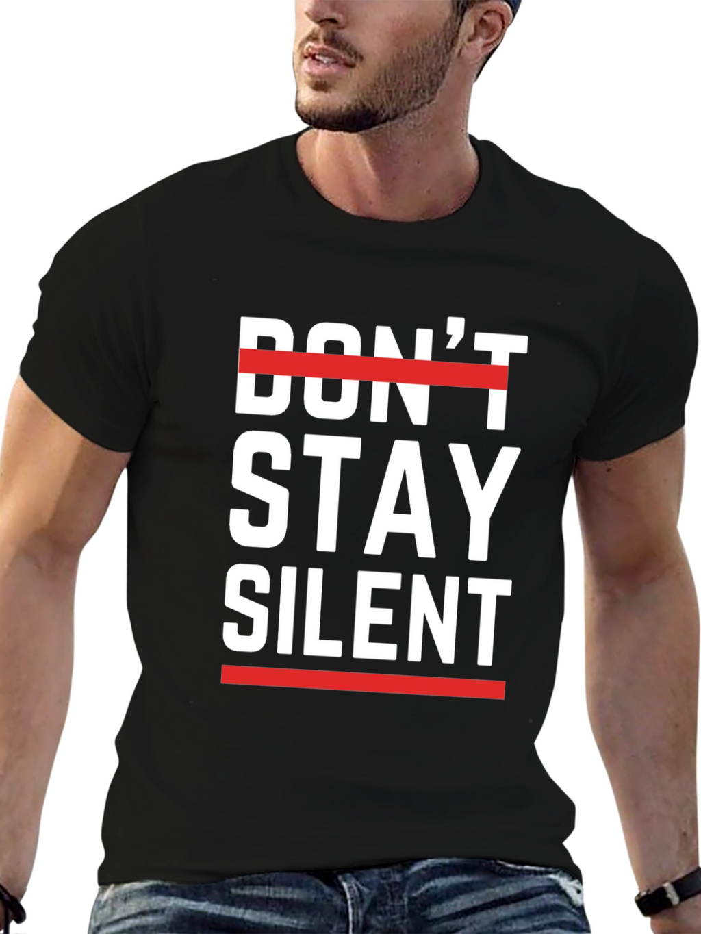 Dont Stay Silent Graphic Tee
